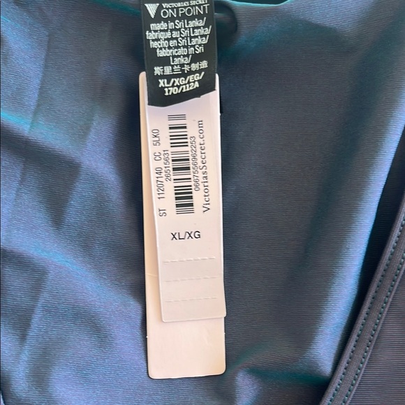 Iridescent Ruched Crop Top - Picture 2 of 2